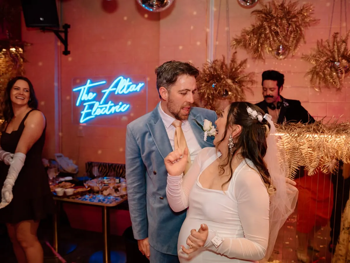 Grace and Adam wedding moment 1