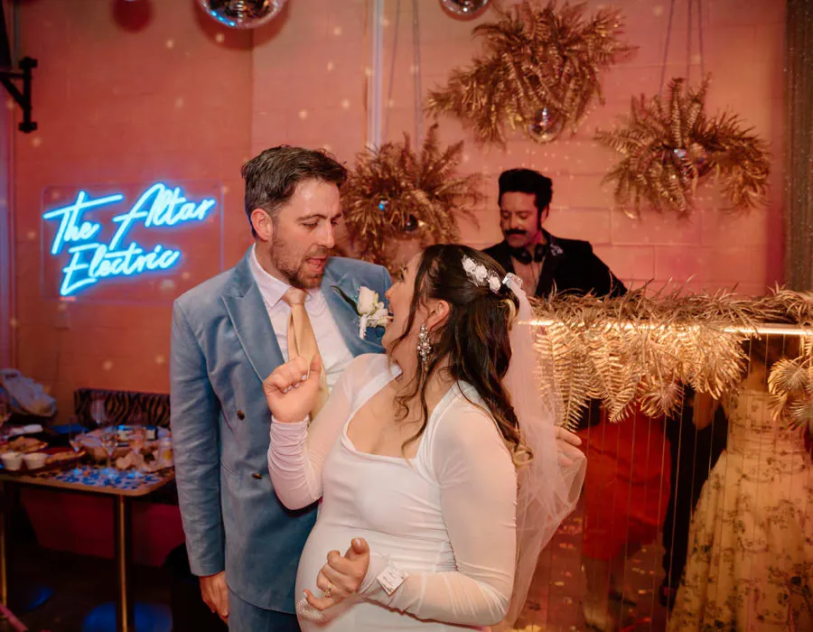 Grace and Adam at The Altar Electric