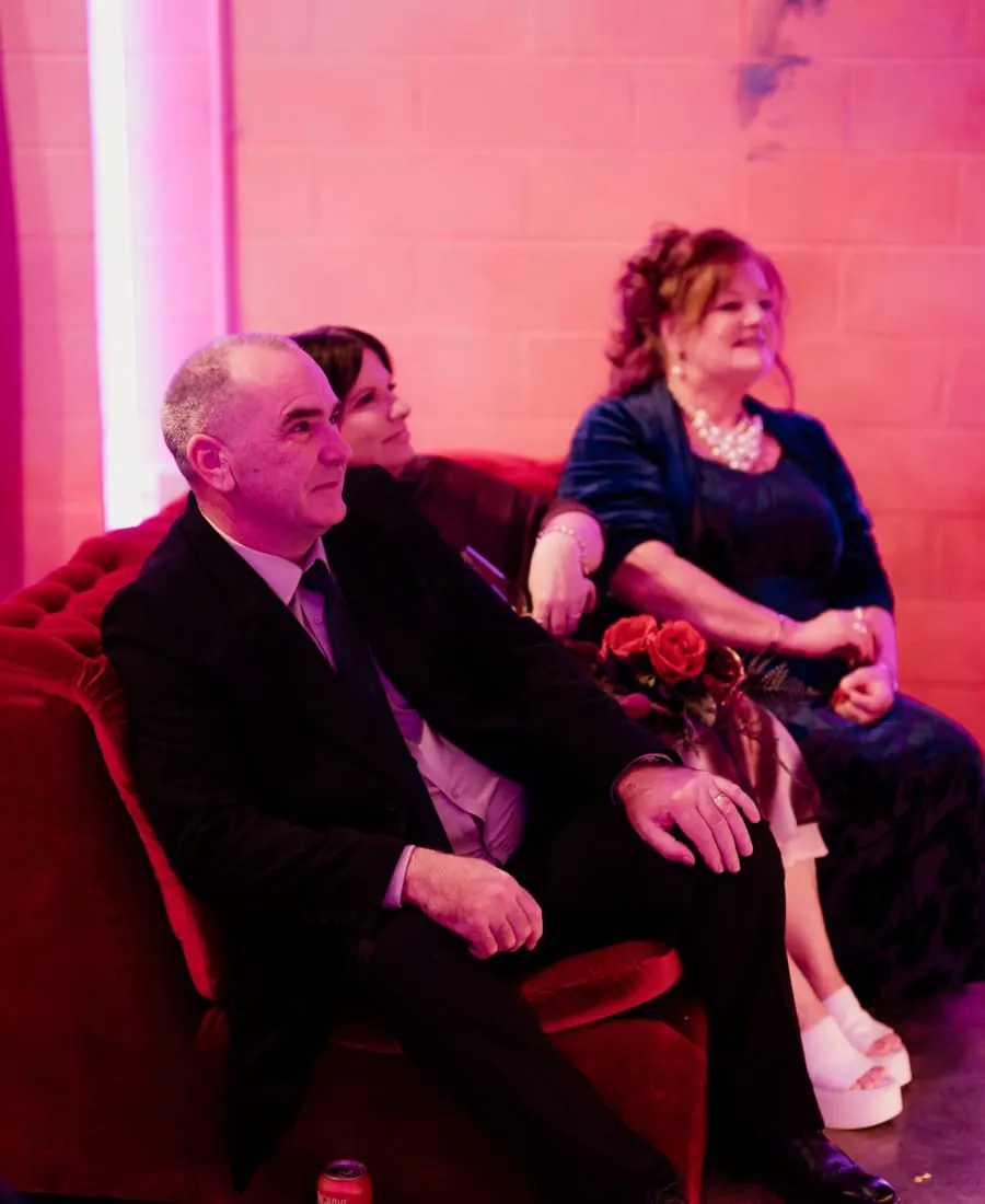 Keeley and Paraic wedding moment 4