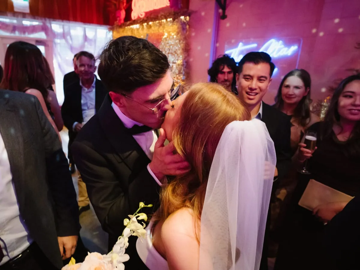 Tass and Tom wedding moment 4