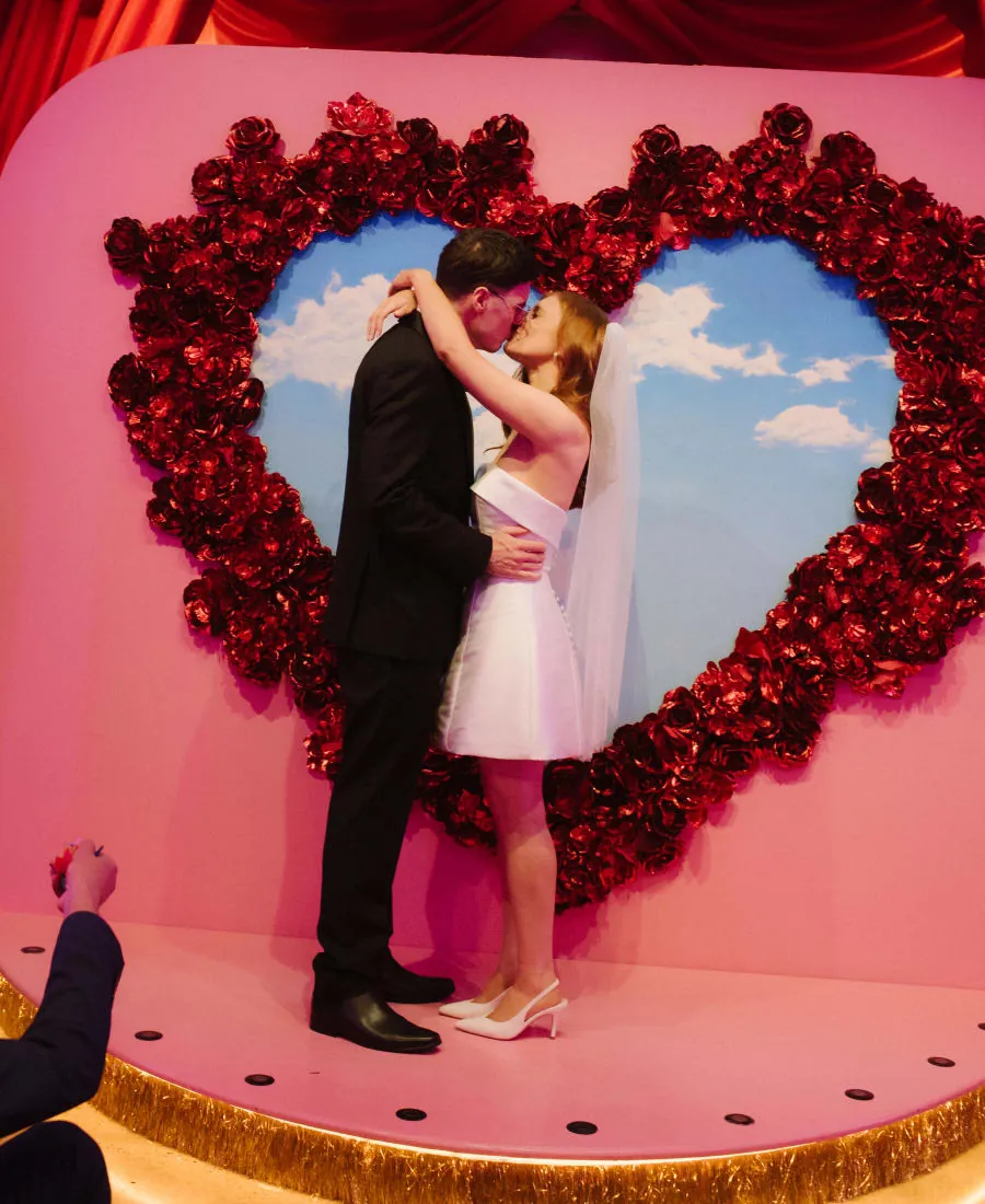 Tass and Tom wedding moment 5