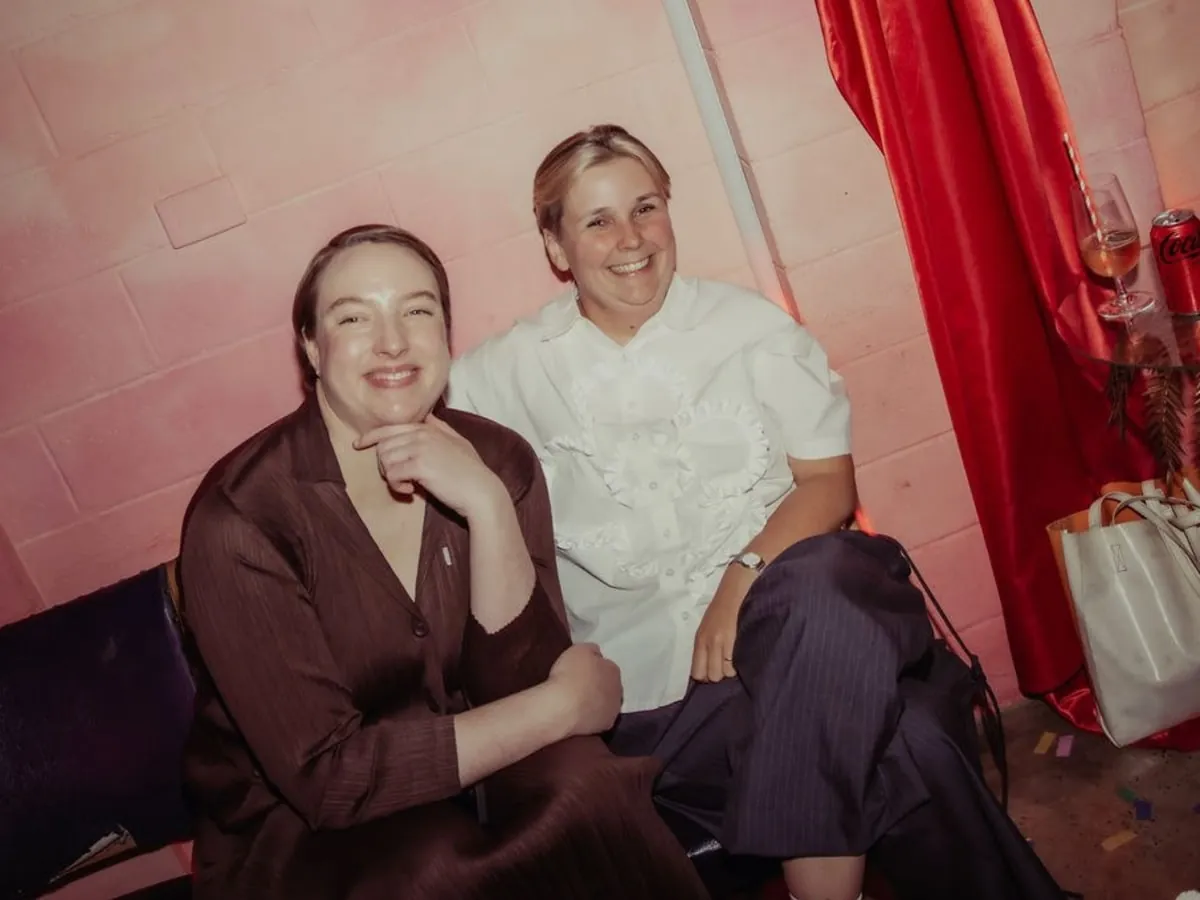 Charlotte and Aimee wedding moment 13